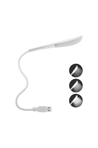 Usb Lamba, Kısılabilir Usb Işık, 2,8w Esnek Klavye Işığı, Pc Bilgisayar İçin, 14 Led İnci, 3 Kademeli Ayarlan