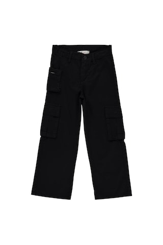 Civil Girls Üç Cepli Kargo 6-9 Yaş Pantolon Siyah