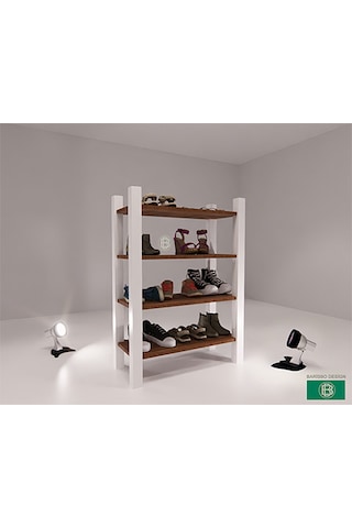 Ayakabılık Ve Havluluk İsteğe Göre Çok Amaçlı Mobilya Ahşap - Beyaz