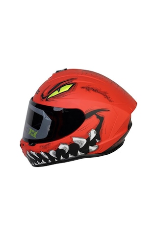 Axxıs Draken Forza A5 Matt Red - Full Face Kask