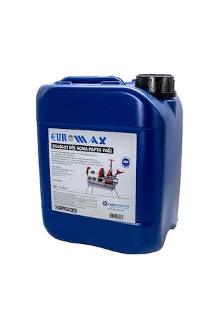 Euromax Diş Açma Pafta Yağı 5 Lt Emx40431 Yağ Yağlama Baz Broşlama Diş Açma Delik Delme