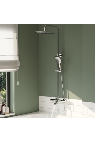 Artema AquaHeat Bliss 230B A47211 Termostatik Banyo Sistemi, Krom