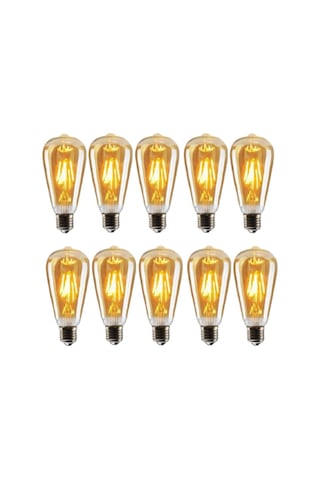 Rustik Flemanlı Led Ampul 4 Watt E27 Duy 2700 Kelvin St64 Tipi 10'Lu Paket