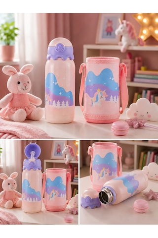 Çift Duvarlı Vakumlu Çocuk Termos 500ml