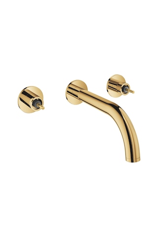 Grohe Atrio Private Collection 3 Delikli Lavabo Bataryası M-Boyut - 20587GL0 Altın