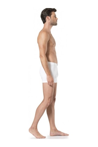 Pierre Cardin Erkek Ekonomik 4 Lü Pamuk Beyaz Boxer Beyaz