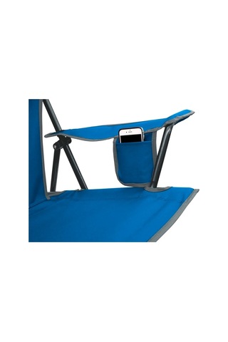 Gci Outdoor Sunshade Comfort Pro Chair Güneşlikli Katlanır Plaj Sandalyesi-mavi Mavi