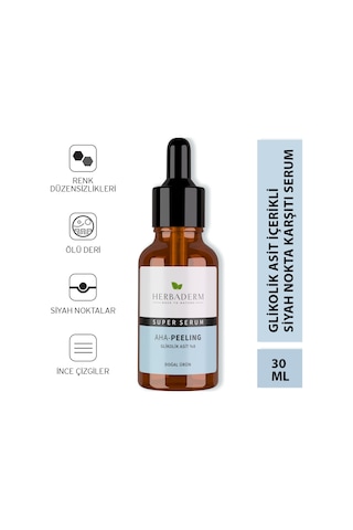 Superserum Aha-Peeling Doğal Yüz Serumu