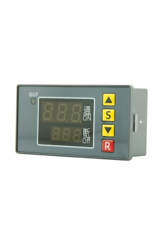 Geeroyoo T3231 Programlanabilir Zaman Kontrolü Röle Devresi - Sayısal Gecikme, Tek Yollu Normal Açık, Manuel/dış Tetikleme, Ac110v 220v/2200w