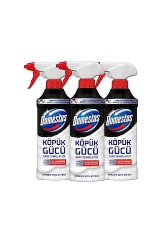 Domestos Köpük Gücü Derz Temizleyici 450 Ml X3 3'lü Set