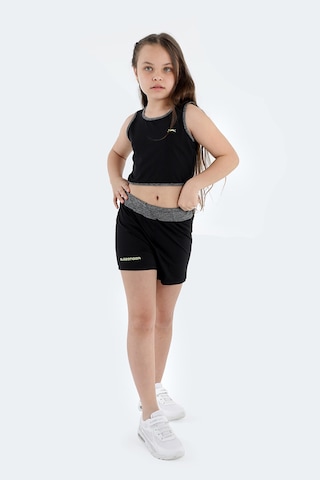 Slazenger Desta In Kız Çocuk Siyah Alt Üst Takım