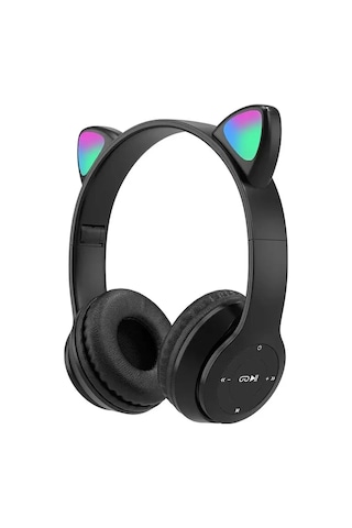 Exenar SW88 Bluetooh 5.0 Kablosuz Kedi Kulak Üstü Kulaklık