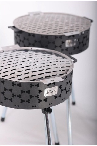 River World Büyük Boy Lüks Mangal Katlanabilen Renkli