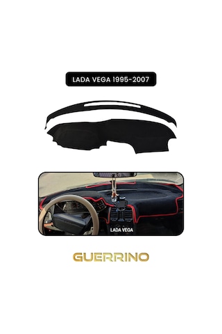 Lada Vega 1995-2007torpido Koruma Kılıfı Siyah Kenar