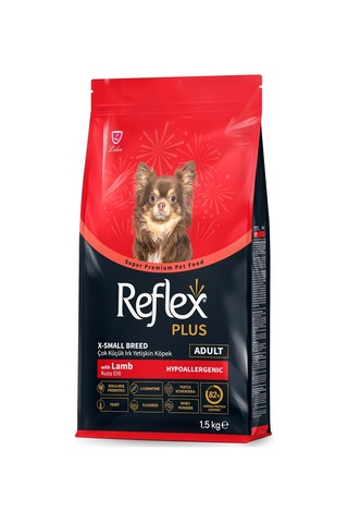 Plus Kuzu Etli Küçük Irk Yetişkin Köpek Maması 1.5 Kg