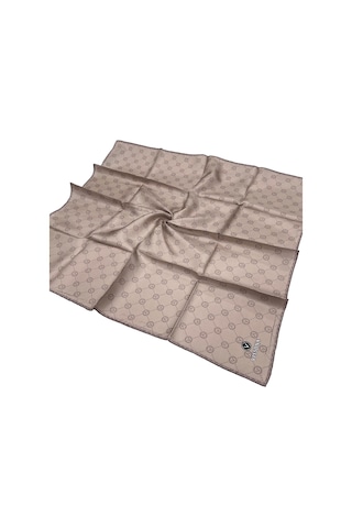 Twill İpek Eşarp Taş Rengi (52033)