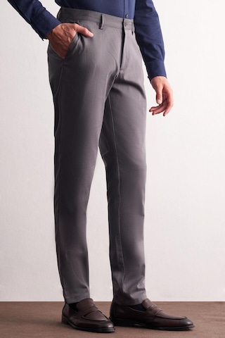 İmza Antrasit Yan Cep Düz Paça Pamuklu Comfort Fit Chino Casual Pantolon 1003255166 Antrasit