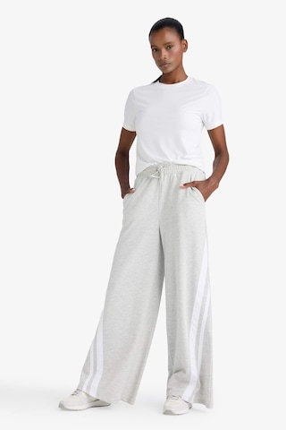 Defacto Defactofit Wide Leg Geniş Paça Standart Boy Sporcu Pantolon E7719ax25augr93 Gri