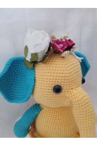 Amigurumi Çiçek Fil
