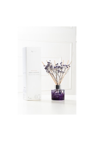 Zift Unique Soft Cotton - Bambu Çubuklu Oda Kokusu Dekoratif Çiçekli Banyo & Tuvalet & Oda Parfümü 100ml Diğer