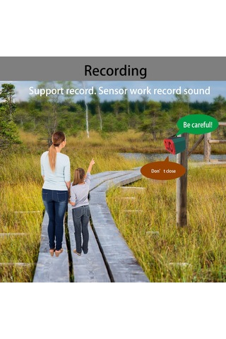 Yaozixa Güneş Enerjili Hayvan/güvercin Çekici, 5-8m Enstrüman Mesafesi, 4 Mod Işıklı/sesli Alarm, 100m Uzaktan Kumanda, N911t