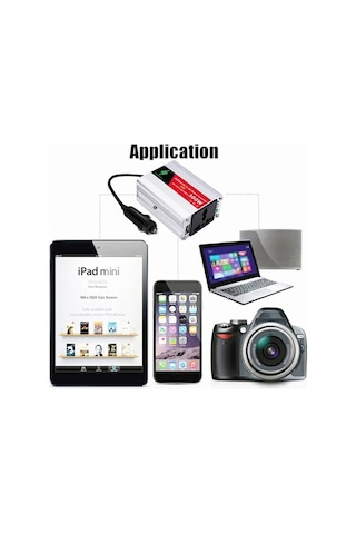 Pazly Taşınabilir Inverter Araç Güç Çeviricisi 12v Dc E23052-2