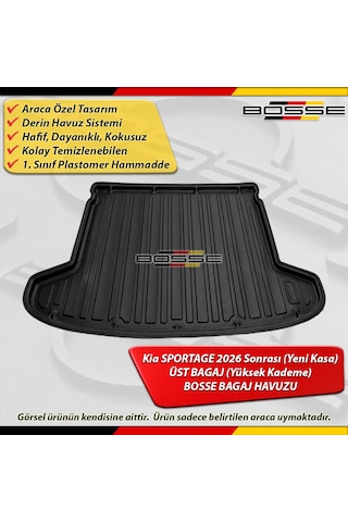 Kia Sportage Bagaj Havuzu 2026 Sonrası Yeni Kasa Üst Bagaj Yüksek Kademe Bosse