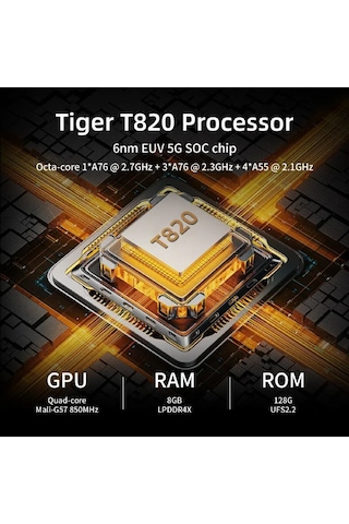 Rg Slide Kızaklı Android Retro El Oyun Konsolu Siyah - 4.7 İnç 120hz 1280x960 Ltps Ekran Unisoc T820 8 Çekirdek 8 Gb Ram 128 Gb Ufs2.2 Aktif Fanlı Ps2 Wıı 3ds Android Oyun Cihazı