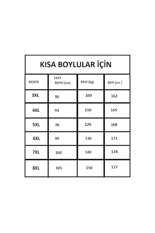 Sngl Tekstil Büyük Beden Tayt 3xl-4xl-5xl-6xl-7xl-8xl Siyah