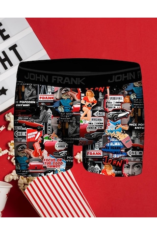 John Frank Dijital Erkek Boxer Movie 001