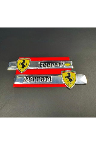 Alüminyum Araç Aksesuarı "ferrari" Araç Logosu / Arması 0
