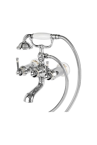 Newarc Pera Banyo Bataryası Krom 961512 Siyah