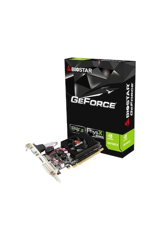 Biostar NVIDIA GeForce 210 G210-1GB D3 LP 1 GB DDR3 64 Bit Ekran Kartı