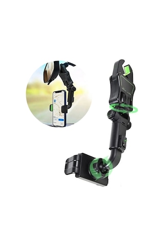 Powerstar ATT-47 Araç İçi Dikiz Aynası Telefon Tutucu