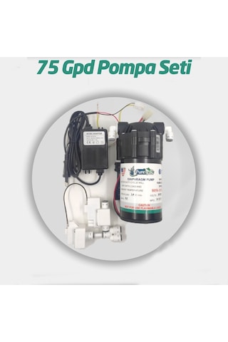 Su Arıtma Cihazları Için 75 Gpd Pompa