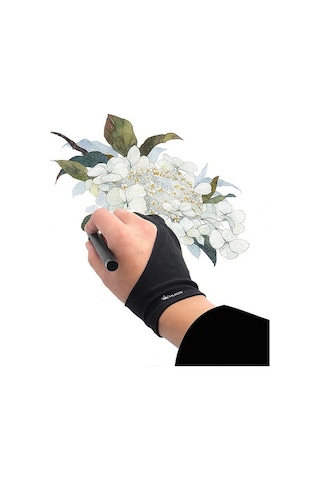 Yunboo Huion Gl200 Çizim Eldiveni - Terletmeyen, Hafif Ve Rahat Sanatçı Eldiveni Diğer Diğer