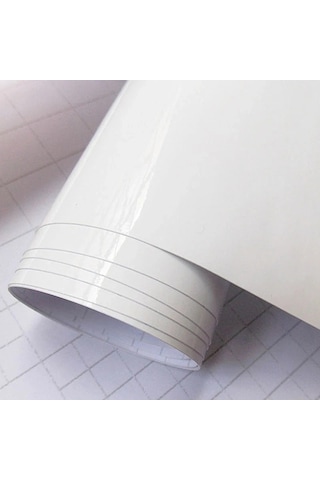 Beyaz Renk Dayanıklı Araç Motor Mobilya Folyosu 126cm X 100 Cm