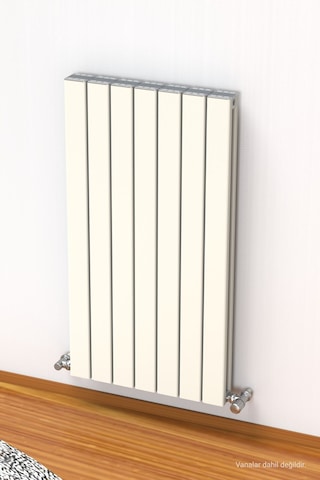 Alüminyum Radyatör 90x49 7 Dilim Kırık Beyaz Ral9010 Argus