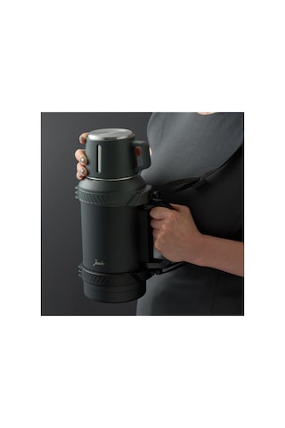 Jumbo Castor Outdoor Termos 1,6 Lt Siyah