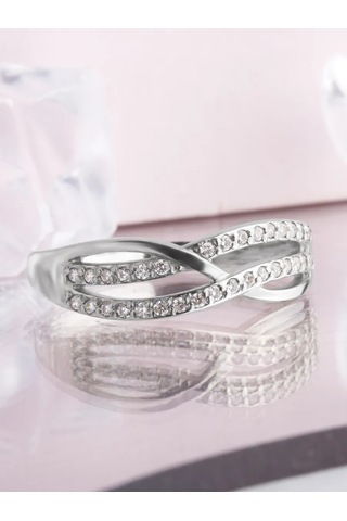 Alekseev Jewellery Taşlı Gümüş 925 Mücevher Yüzüğü 169737995 Gri