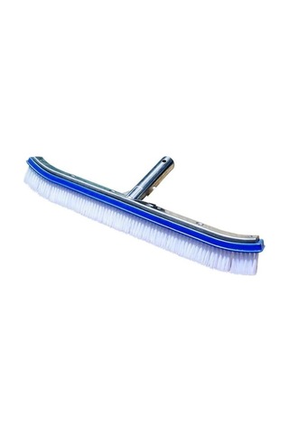 Fortunelane 18 İnç Alüminyum Gövde Fırçası, Dayanıklı Saplı, Havuz Duvarı Ve Zeminde Korozif Özellikli Temizlik Aracı