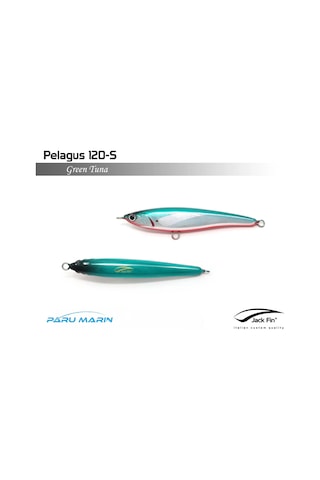 Jack Fin Pelagus 120-S Sahte Yem Green Tuna