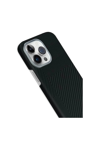 Joko - 504 - Apple Apple iPhone Uyumlu 15 Pro Max Volt Magsafe Kapak - Glblseme - - Siyah Sıyah
