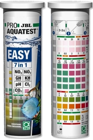 Jbl Pro Aquatest Easy 7 İn 1 Kolay Test Su Değerleri