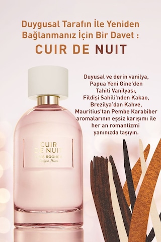 Yves RocherCuir De Nuit Pleines Natures EDP Kadın Parfüm 100 ML
