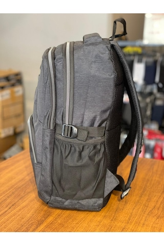 Relaxion 2050 Siyah Antrasit 4 Bölmeli Günlük Sırt Okul Çantası