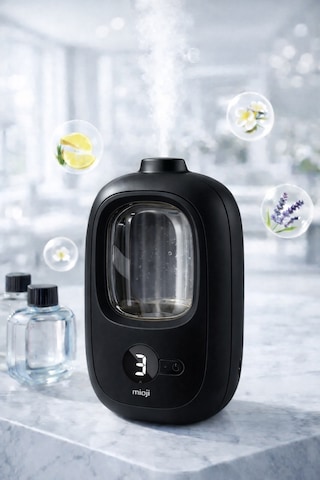 Mioji Mio Smell 2x Yeni Nesil Şarjlı Otomatik Oda Kokusu Makinesi Siyah - Lavanta Lavanta