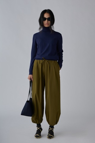 Suud Collection Lacivert Balıkçı Yaka Triko Kazak