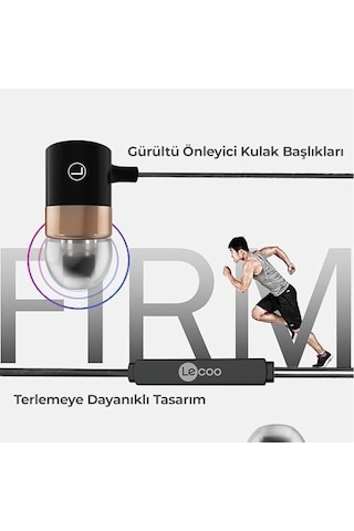 Eh103 Kablolu 3.5mm Jacklı Mikrofonlu Kulak İçi Kulaklık - Gürültü Önleyici Mikrofon, Ses Ayarı Pane