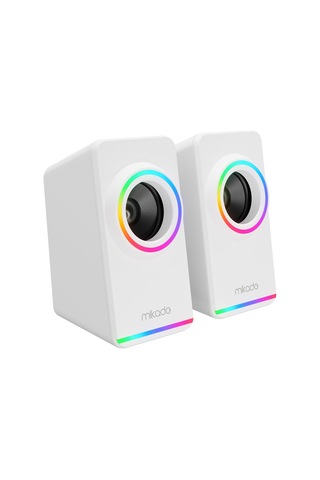 Lexroo Mikado Md-182 2.0 3w 2 Rgb Aydınlatmalı Usb + 3.5mm Usb 5v 3.5mm Aux Girişi